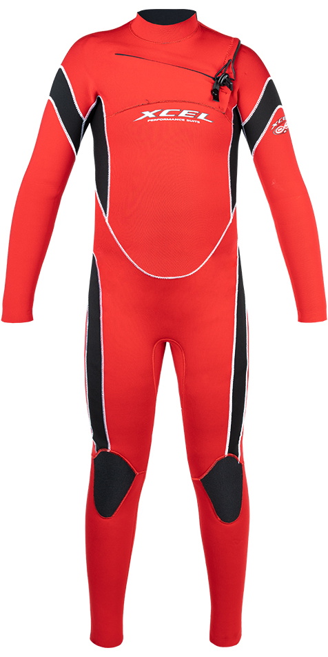 Xcel Kids Infiniti Solution 3/2mm GBS Chest Zip Wetsuit KN320ZA2